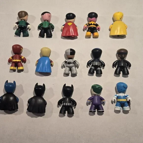 Mezco Mini Mez-Itz DC Comics Figure Lot - 15 Figures Inc. Rare Variants & Batman - Picture 12 of 16